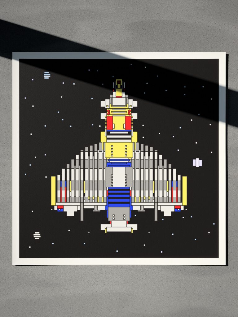 Long Haul 9 fine art print by Zolo Kis — unframed sheet seen from the front