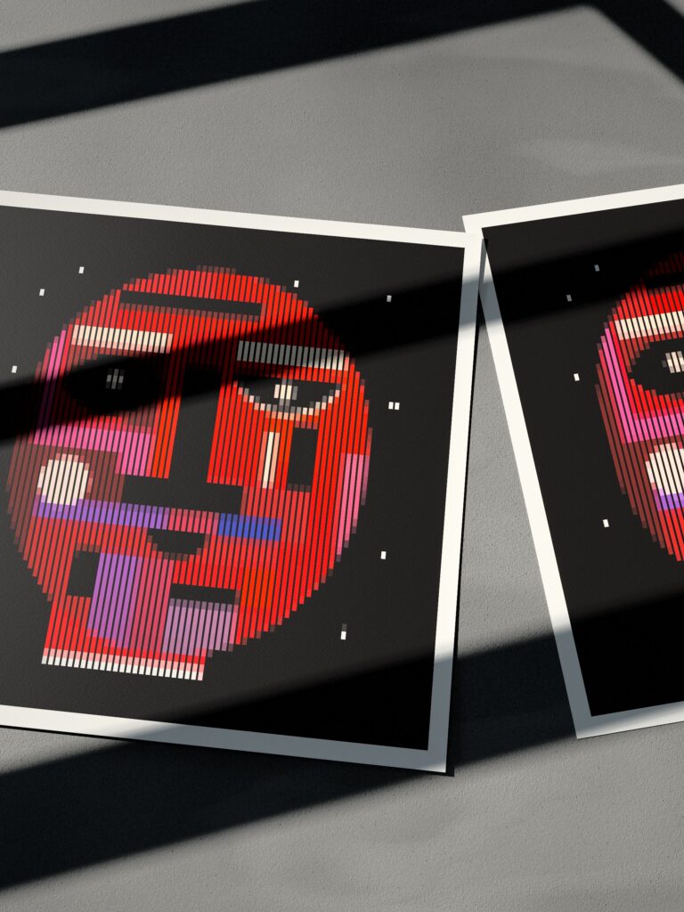 Starboy fine art print by Zolo Kis — two sheets side by side
